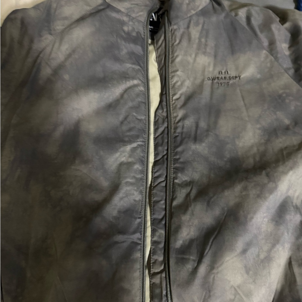 Zara Kids Gray Bomber Jacket